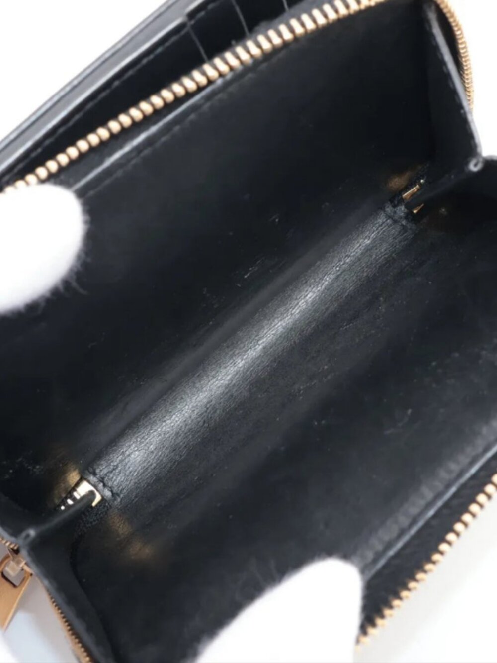 Saint Laurent Johan Leather Compact Wallet Black - Picture 5 of 6